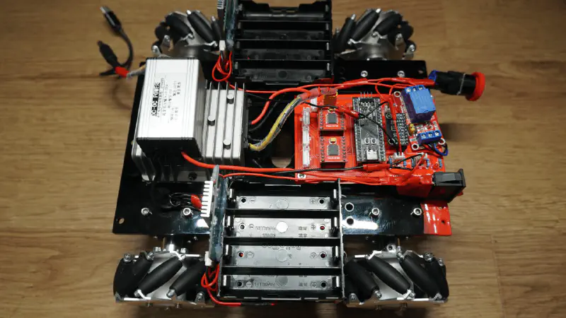 Image of the connect for the power supply on PC side